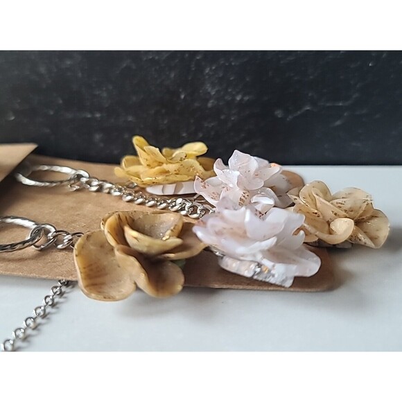 Multicolored Floral Polymer Clay Jewelry Set, NEW - Picture 7 of 10